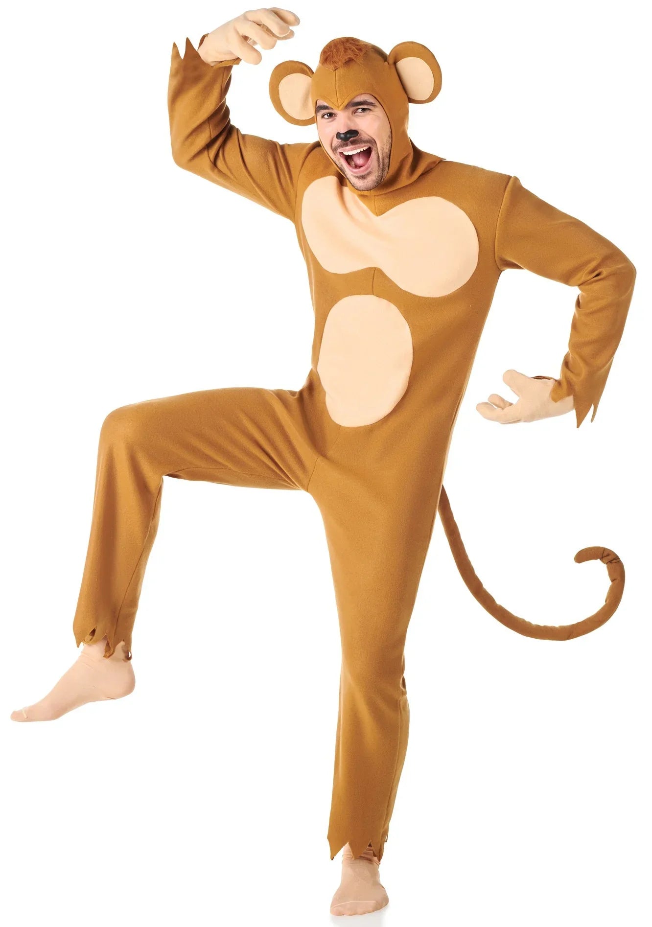 Disfraz de Mono de la Selva para Hombre Mono y Gorila Kimokawaii